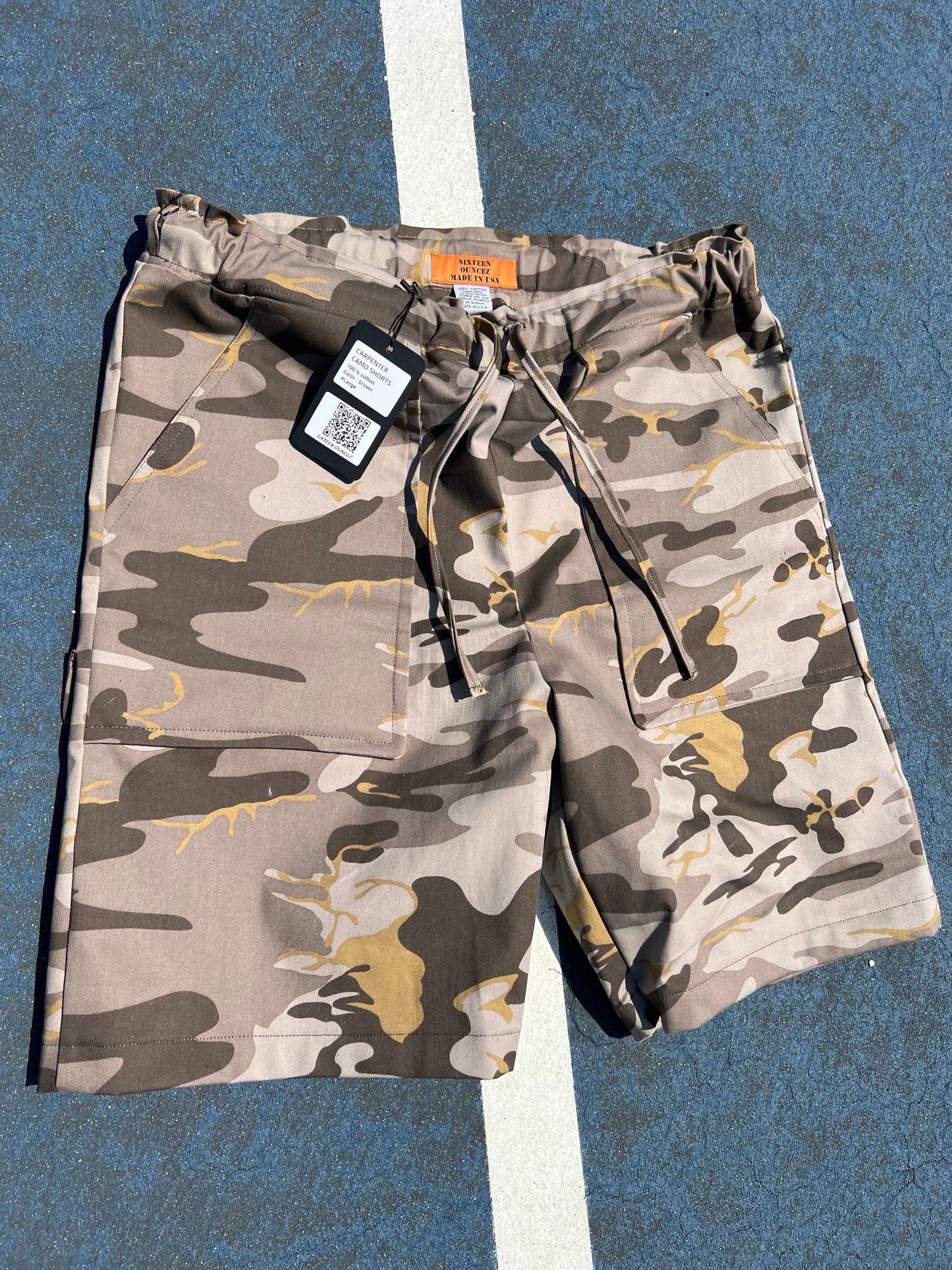 Sixteen Ouncez - Carpenter Camo Short Pants