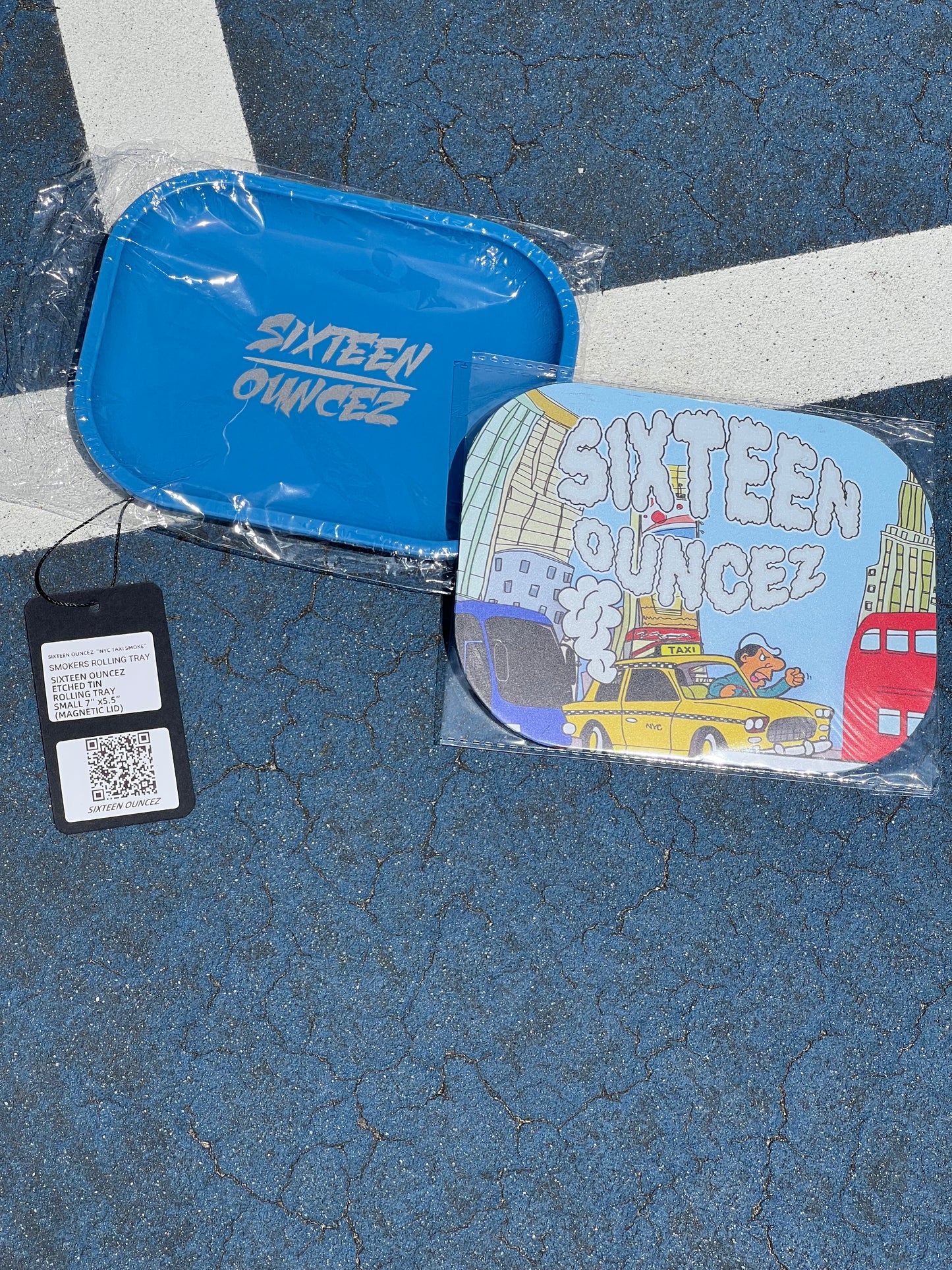 Sixteen Ouncez - "NYC TAXI SMOKE" Rolling Tray